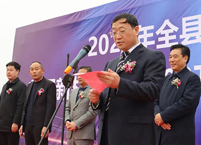  射陽湖新年首個(gè)億元項(xiàng)目開工奠基，可新增年銷售3億元